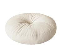 Washable Ottoman Cushion Durability Polyester Fabric Thickened Round Pouf Sitting Pillow Indoor Floor Chair Seat Pad Ottoman Pillow