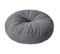 Washable Ottoman Cushion Durability Polyester Fabric Thickened Round Pouf Sitting Pillow Indoor Floor Chair Seat Pad Ottoman Pillow