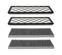 Washable Panel Filter For Tesla For Model For Y Juniper 2025 2024 4PCS Cabin Air Filter HEPA Intake Replacement With Activated Carbon