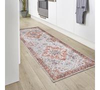 Washable Persian Multi-Coloured Runner Rug - 200 x 67 cm - Marrakesh - Origins