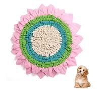 Washable Pet Feeding Nosework, for cat dog sniffing mat puzzle toy snack feeding(A)