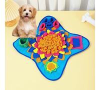 Washable Pet Feeding Nosework, for cat dog sniffing mat puzzle toy snack feeding(B)
