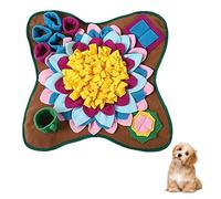 Washable Pet Feeding Nosework, for cat dog sniffing mat puzzle toy snack feeding(D)