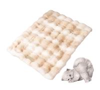 Washable Plush Pet Bed - Soft Warming Cushion for Dogs and Cats | Sleeping Mat for Indoor Room, Car, Travel, Camping, Window, Couch, Desk, Chair, Shelter, Bedside Pet Comfort Accessory