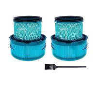 Washable Post Filter Compatible With Dyson V11 Sv14 V15 SV15 Cyclone Animal Absolute Total Clean Cordless Vacuum Cleaner Parts Replacement (Color : 2pcs V15 Filter Kit)