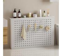 Washable Radiator Cover - Modern Honeycomb Design Dust Cover for Home Heating, Decorative Cabinet for Living Room, Bedroom & Hallway (70x80x15cm/27.6x31.5x5.9in)