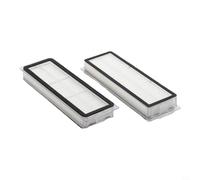 Washable Replacement Filter for Xiaomi 5 OV31GL and For Mijia OV42CN | Reusable For HEPA Filter Kit for Robot Vacuum Cleaner Parts Accessories | White(2 PACK)