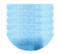 Washable Reusable Microfiber Mop Cloth Replacement for ILIFE A30 for A30 Pro Robot Vacuum Mop, Easy Installation for Efficient Floor Cleaning in Homes with Pets or Children(5 PACK)