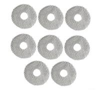 Washable Robot Vacuum Mop Cloths for Xiaomi for mijia B116 X20 Plus, High Absorbency Microfiber Cleaning Pads, Easy for snap-on Design for Quick Maintenance, Multi-Size Pack(8pcs)