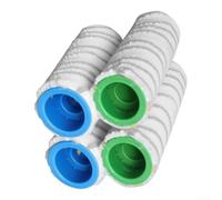 Washable Roller Brushes for Karcher FC3/FC5/FC7 4-Pack | Soft Microfiber, High Water Absorption, Wet & Dry Cleaning, Washable & Reusable, Easy Install For Hard Floors