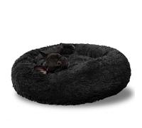 Washable Round Dog Bed - Large Dog Donut Cuddler