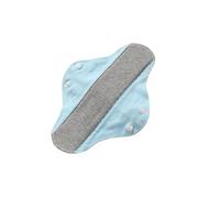 Washable Sanitary Napkins Leak-Proof Waterproof Washable Incontinence Pads Reusable Menstrual Pads Menstrual Incontinence Pads (1 Pierce Blue)