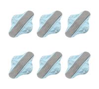 Washable Sanitary Napkins Leak-Proof Waterproof Washable Incontinence Pads Reusable Menstrual Pads Menstrual Incontinence Pads (6 Pierces Blue)