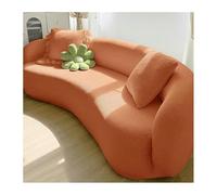 Washable Semi-Circular Sofa Cover for 4-Seat Sectional Couch Durable Slipcover for Living Room Fits 92-118 inches Protects Furniture Easy to Clean