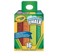 Washable Sidewalk Chalk, Pack of 16