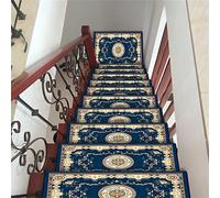 Washable Stair Mats Set of 10 NonSlip Rubber Backing Adhesive Carpet for Indoor Wooden Steps Simple Chinese Sle Stair Protect Floor Safe Decor