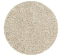 Washable Stone Shaggy Rug - Ø 100 cm