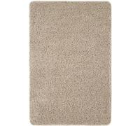 Washable Stone Shaggy Rug - 67X150 cm