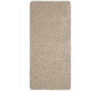 Washable Stone Shaggy Rug - 67X300 cm