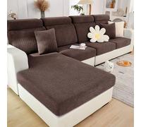Washable Stretch Anti-Slip Couch Covers for Sectional Sofa - L Shape Furniture Slipcovers, Durable Pet-Friendly Protection, Easy to Clean Wear-Resistant Covers