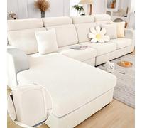 Washable Stretch Couch Covers for Sectional Sofa - Anti-Slip L Shape Slipcovers, Durable Pet-Friendly Furniture Protection, Easy to Clean Wear-Resistant Covers