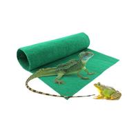 Washable Substrate Insert - Terrarium Mat 40 × 40 cm with High Absorbency | Eco Friendly Single Litter Fiber Reptile Rug | Cut a Breathable Pad for Chameleon