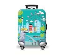 Washable Suitcase Protector Luggage Sleeve Anti-Scratch Protective Cover Dust-Proof for 18-32Inch Suitcase Elastic Cover Protector