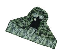 Washable Sun Hoods Dustproof Construction Breathable Fabric with Goggles for Heavy Labor Welding