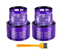 Washable V10 Hepa Filter Replacement. Compatible for Dyson. Compatible for Cyclone V10 Absolute Animal Motorhead Total Clean. Compatible For SV12 Vacuum Cleaner Filter Attachments (Color : 2pcs)