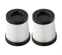 Washable Vacuum Filter, HEPA Replacement, High Efficiency Filtration, Lasting Reusable Design, Blue And White, For Black Decker BDSV2-BLK PowerSeries+ Corded Va(2 PACK)