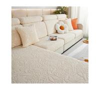 Washable Waterproof Couch Cushion Covers Soft Magic Sofa Covers for Sectional Beige A Chaise Cover (W95-120cm*L160-190cm*H5-20cm) - Comfort & Style