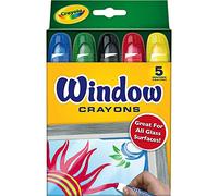 "Washable Window Crayons, 5/Set"