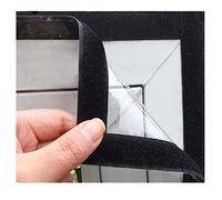 Washable Window Insulation Film Clear Thermal Barrier for Winter Windproof Glass Covering for Home & Office 1.8x1.8m Energy Saving & Heat Retention Solution