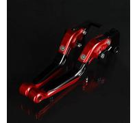 washangshuang Modification Motorcycle CNC Aluminum for CRF1000L 2015-2019 Accessories Adjustable Brake Clutch Lever Handle(Red1)