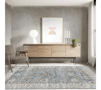 Washarug Rug Samira Rectangle Ice Blue 160x230cm