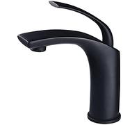Washbasin Faucet Bathroom Bathroom Sink Tap Solid Brass Washbasin Tap Hot and Cold Single Lever Worktop Toilet Tap (Colour: Style 14) Good (Style 18 A)