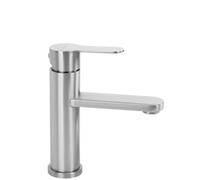 Washbasin Faucet Rea Arcos Low Brush Nickel 9,8X20X18,5Cm