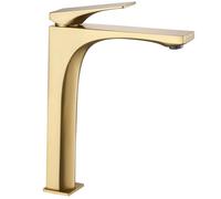 Washbasin Faucet Rea Joe High Brushed Gold , Brass