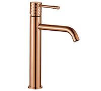 Washbasin Faucet Rea Lungo Diamond Copper , Brass