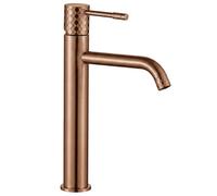 Washbasin Faucet Rea Lungo High Brush Copper 13,5X20X30Cm