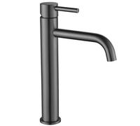 Washbasin Faucet Rea Lungo High Titanium , Brass