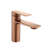 Washbasin Faucet Rea Storm Low Brush Copper Brass