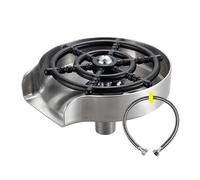 Washbasin Glass Rinser | 12.5 x 7.5 x 5 cm Automatic Cup Cleaner | Sink High Pressure Cup Washing Machine | Quick Rinser To Cup & Glasses | Effortless Kitchen Sink Washing Machines for Bottles, Cups