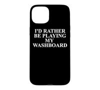 Washboard Apparel - Funny Washboards Musician Design Case for iPhone 15 Plus