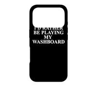 Washboard Apparel - Funny Washboards Musician Design Case for iPhone 17 Pro