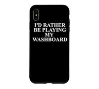 Washboard Apparel - Funny Washboards Musician Design Case for iPhone XS Max