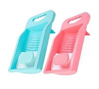 Washboard, Convenient Washboard Hand Washing Durable Material Ergonomic Smooth Finish for