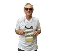 Washboard Zydeco Frottoir ScrubBoard Miniature Percussion Instrument Hand Made Louisiana Black & Gold Tee Don Board Key of Z Rubboards