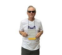 Washboard Zydeco Frottoir ScrubBoard Percussion Miniature Instrument Hand Made Louisiana Purple & Gold Tee Don Board Key of Z Rubboards