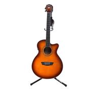 Washburn Festival EA15 Mini Jumbo Cutaway, Acoustic Electric Guitar, Ice Tea Burst
